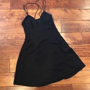 Black Strappy Express Dress